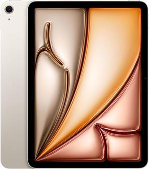 Refurbished Apple iPad Air 11inch M2 Liquid Retina Display 128GB Landscape 12MP Front Camera12MP Back Camera WiFi 6E Touch ID AllDay Battery Life  Starlight