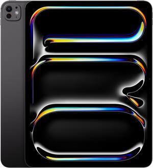 Apple iPad Pro 13-Inch (M4): Ultra Retina XDR Display, 512GB, Landscape 12MP Front Camera/12MP Back Camera, LiDAR Scanner, Wi-Fi 6E, Face ID, All-Day Battery Life - Space Black