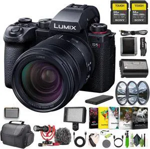 Panasonic LUMIX S5II Mirrorless Camera With S 28-200mm F4-7.1 Macro Lens Bundle