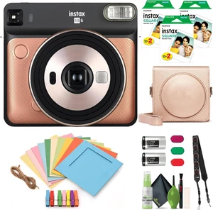 Fujifilm Instax Square SQ6 - Instant Film Camera - Blush Gold (60 Exposures) Fujifilm Instax Square SQ6 - Instant Film Camera - Blush Gold (60 Exposures)