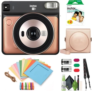 Fujifilm Instax Square SQ6 - Instant Film Camera - Blush Gold (20 Exposures) Fujifilm Instax Square SQ6 - Instant Film Camera - Blush Gold (20 Exposures)