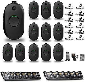 12 x Motorola CLP1010e 1-Channel 2-Way UHF  Radio + Multi-Unit Charger + More