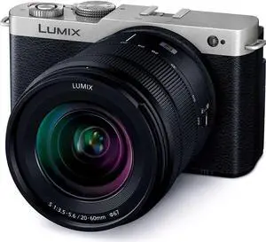 LUMIX S9 Full Frame Camera with 20-60mm F3.5-5.6 L Mount Lens, Compact Mirrorless Camera for Content Creators with Real Time LUT, Open Gate and Easy Sharing of Photos & Video - DC-S9S (sILVER)