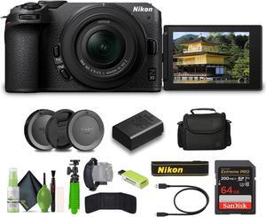 Nikon Z30 Lightweight Mirrorless Camera with 16-50mm Zoom Lens (1749) Bundle