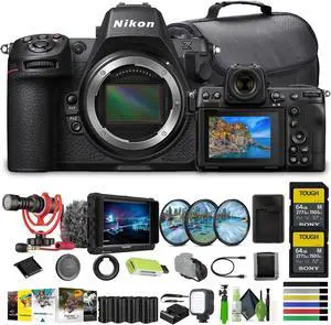Nikon Z8 Professional Full Frame Mirrorless 8K Video & Stills Hybrid FX Camera Bundle