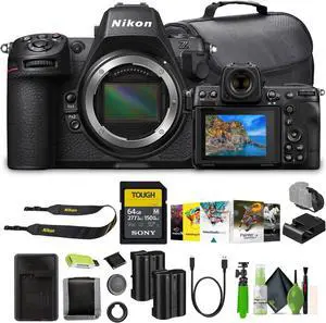 Nikon Z8 Professional Full Frame Mirrorless 8K Video & Stills Hybrid FX Camera Bundle