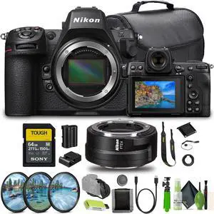 Nikon Z8 Professional Full Frame Mirrorless 8K Video & Stills Hybrid FX Camera Bundle