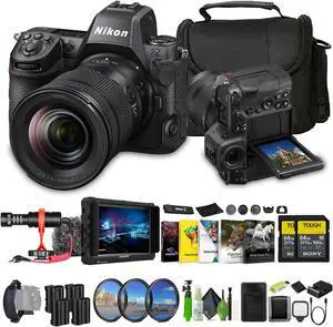 Nikon Z8 Mirrorless Camera with 24-120mm f/4 Lens (1698) Bundle