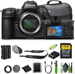 Nikon Z8 Professional Full Frame Mirrorless 8K Video & Stills Hybrid FX Camera Bundle