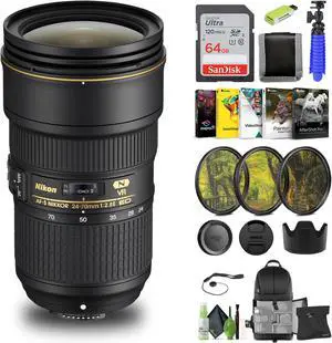 Nikon NIKKOR Z 70-200mm f/2.8 VR S Optical Telephoto Zoom Lens for Nikon Z Cameras - Bundle
