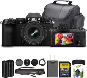 Fujifilm X-S20 Mirrorless Camera With XF16-50mmF2.8-4.8 R LM WR Black, Bundle
