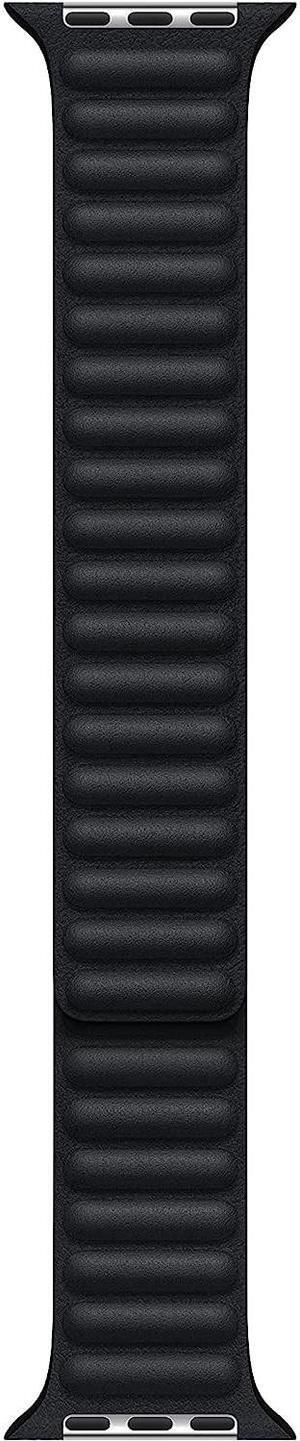 Apple Watch Band - Leather Link (45mm) - Midnight - S/M