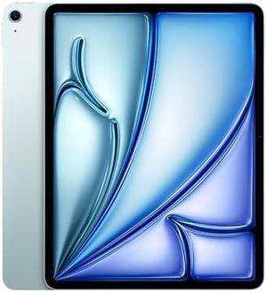 Apple iPad Air 13-inch (M2): Liquid Retina Display, 512GB, Landscape 12MP Front Camera/12MP Back Camera, Wi-Fi 6E, Touch ID, All-Day Battery Life - Blue