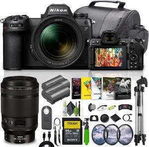 Nikon Z6III Mirrorless Camera with 24-70mm f/4 S + NIKKOR Z MC 105mm Macro Lens