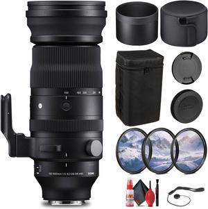 Sigma 150-600mm f/5-6.3 DG DN OS Sports Lens for Sony E Bundle