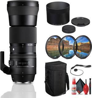 Sigma 150-600mm f/5-6.3 DG OS HSM Contemporary Lens for Canon EF Bundle