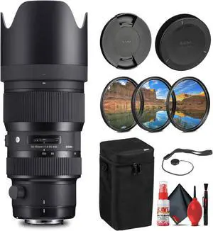 Sigma 50-100mm f/1.8 DC HSM Art Lens for Canon EF Bundle