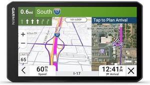 Garmin dzl OTR720, Large High-Res 7 GPS Truck Navigator, Custom Truck Routing, Satellite Imagery, Wind Speed, Community-Shared Loading Docks, Truck Entrances & Parking Availability