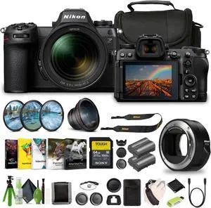 Nikon Z6III FX-format Mirrorless Camera With NIKKOR Z 24-70mm f/4 S Zoom Lens (1892) Bundle