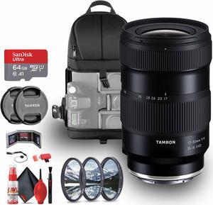Tamron 17-50mm f/4 Di III VXD Lens for Sony E Bundle with Accessories