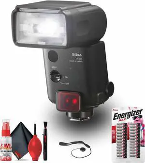 Sigma EF-630 Electronic Flash for Nikon Cameras Bundle with Accessories