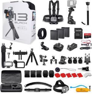 GoPro HERO13 Creator Edition Action Camera + 64GB + 50 Piece Kit + 2 Batteries