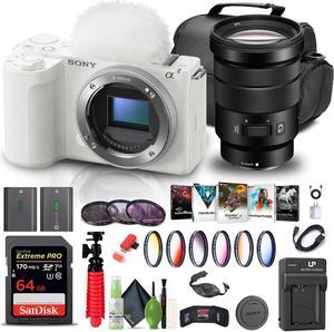 Sony Alpha ZV-E10 II Mirrorless Camera + Sony 18-105mm Lens + 64GB Memory Card + More