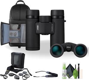 Nikon 8x30 Monarch M7 Binoculars Bundle With Neck Strap + Backpack And More