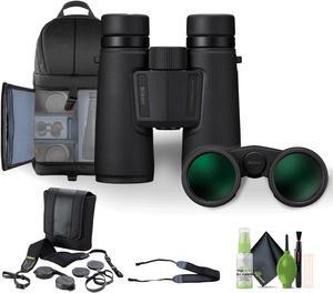 Nikon 12x42 Monarch M5 Binoculars Bundle With Neck Strap + Backpack And More