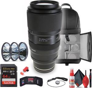 Tamron 50-400mm f/4.5-6.3 Di III VC VXD Lens for Nikon Z Bundle