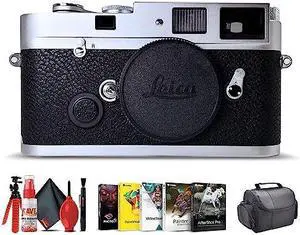 Leica MP 0.72 Rangefinder Camera (Silver) (10301) + Corel Photo Software + Case + More