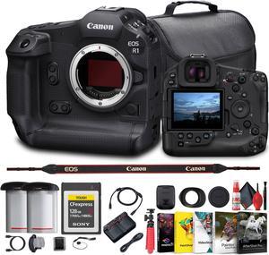 Canon EOS R1 Mirrorless Camera - 24MP, Full-Frame Stacked BSI CMOS Sensor Bundle