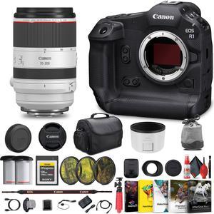 Canon EOS R1 Mirrorless Camera - 24MP, Full-Frame Stacked BSI CMOS Sensor Bundle