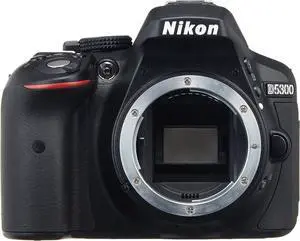 Nikon D5300 24.2MP DSLR Digital Camera (Body Only) - (Black) - (Imported Model)