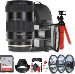 Tamron 17-50mm f/4 Di III VXD Lens (Sony E) + Sling Backpack + More