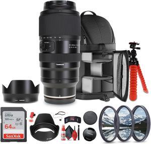 Tamron 50-400mm f/4.5-6.3 Di III VC VXD Lens (Nikon Z) + Sling Backpack + More