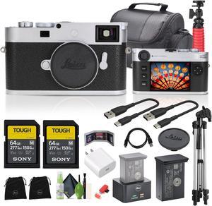 Leica M11-P Rangefinder Camera (Silver) Bundle