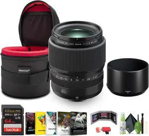 FUJIFILM GF 80mm f/1.7 R WR Lens (FUJIFILM G)