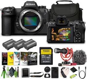 Nikon Z6 III FX-format Mirrorless Camera (1890) Bundle
