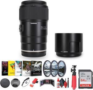 Tamron 90mm f/2.8 Di III VXD Macro Lens (Nikon Z) + Sling Backpack + More