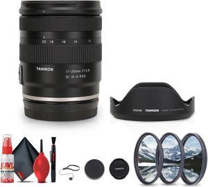 Tamron 11-20mm f/2.8 Di III-A RXD Wideangle Zoom Lens (Canon RF) + Lens Filter Kit + More