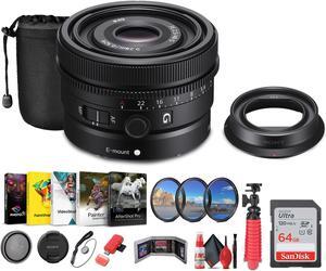 Sony FE 40mm f/2.5 G Full Frame Ultra Compact Lens + Sling Backpack + More