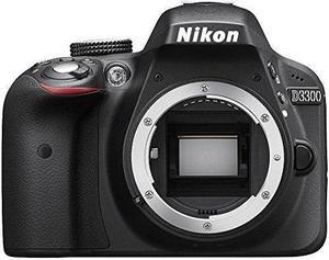 Nikon D3300 Digital SLR Camera Body (Black) - International Version (No Warranty)