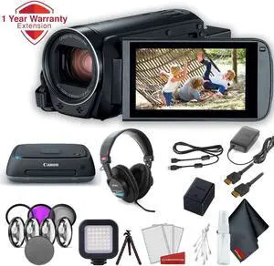 Canon VIXIA HF R800 Camcorder (Black) Master Accessory Bundle