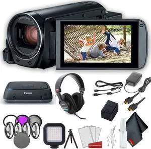 Canon VIXIA HF R800 Camcorder (Black) Pro Accessory Bundle