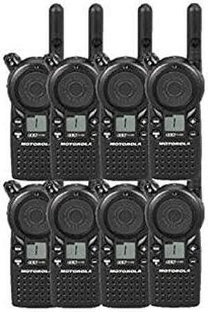 8 Pack of Motorola CLS1110 Two Way Radio Walkie Talkies (UHF)
