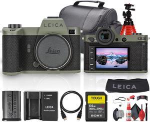 Leica SL2-S Reporter Edition Mirrorless Camera + 64GB Memory Card + Camera Bag + More