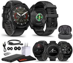 Garmin tactix 8 47mm, AMOLED Display, Premium Tactical GPS Smartwatch, Includes Applied Ballistics Ultralight Solver