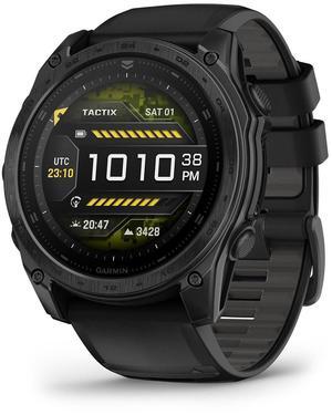 Garmin tactix® 8 51mm, AMOLED Display, Premium Tactical GPS Smartwatch, Includes Applied Ballistics Ultralight Solver