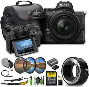 Nikon Z5 Mirrorless Full Frame Camera with 24-50mm Zoom Lens (1642) Bundle